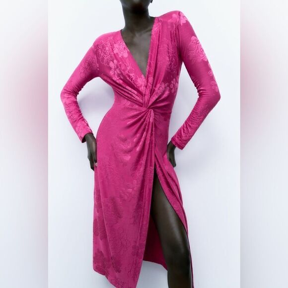 Zara Jacquard Dress Shoulder Pads - Picture 5 of 8